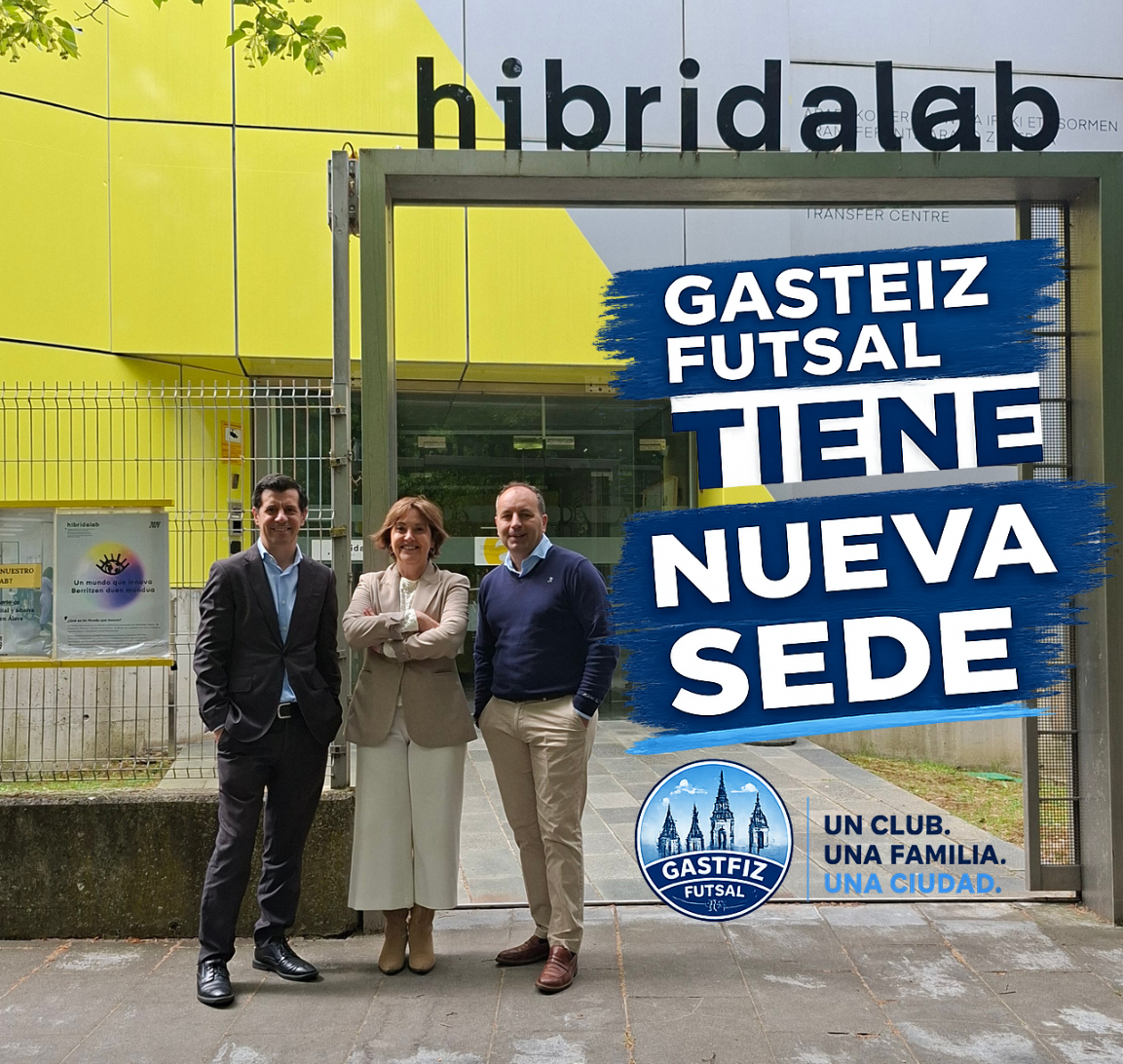 Gasteiz Futsal e Hibridalab alcanzan un acuerdo de colaboración mutua.